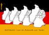 Cartoon: Dichte und Lenker (small) by Pfohlmann tagged deutschland,auto,kfz,autodichte,pkw,dichter,denker,lenker,verkehr,verkehrspolitik,statistik,umwelt,klima,verbraucher,autoindustrie,gesellschaft,politik