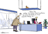 Cartoon: Erhöhte Rente (small) by Pfohlmann tagged rente,senioren,bank,onlinebanking,rentenerhöhung,alter,digitalisierung,konto,geld,finanzen,inflation,preise