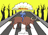 Cartoon: EU-Pilzkopf 2.0 (small) by Pfohlmann tagged europa,eu,militär,verteidigung,nuklearsprengkopf,atomkrieg,pilzkopf,beatles,zebrastreifen,atomwaffen,rüstung,abbey,road