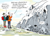 Cartoon: Gletscherabbau (small) by Pfohlmann tagged gletscher,klimawandel,klimakrise,klimakatastrophe,temperaturen,erderhitzung,tauwetter,abschmelzen,schweiz,deutschland,felsabbruch,koalition,bundesregierung,klingbeil,merz,berge,alpen,gebirge,bayern,umwelt,natur,eis,schnee
