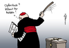 Cartoon: Opferstock (small) by Pfohlmann tagged kirche,missbrauch,opfer,opferstock,entschädigung,bischof,katholisch,bischöfe