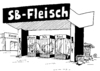 Cartoon: SB-Fleisch (small) by Pfohlmann tagged fleisch,fleischkonsum,tiere,tierhaltung,massentierhaltung,sb,selbstbedienung,schlachten,töten
