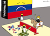 Cartoon: Trauerspiel (small) by Pfohlmann tagged venezuela,trauerspiel,macht,maduro,usa,trump,hilfe,hilfslieferungen,opfer,bevölkerung,blockade
