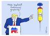 Cartoon: Trumpfung (small) by Pfohlmann tagged 2021,usa,trump,biden,capitol,corona,impfung,gift,spaltung,präsident,wahl,wahlen,amtsübergabe,verlierer,narzissmus,impfstoff,pandemie,demokratie,präsidentschaftswahlen