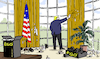 Cartoon: Trumps Duft (small) by Pfohlmann tagged 2020,usa,trump,präsident,wahl,wahlen,wahlverlierer,biden,duft,parfum,duftmarke,revier,oval,office,ego,egoist,egoiste