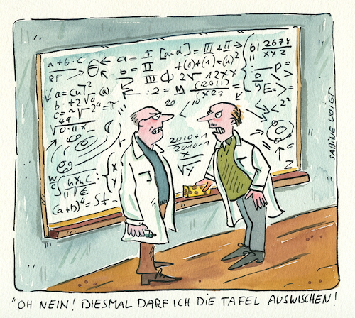 Cartoon: Math2022 (medium) by sabine voigt tagged math2022,mathematik,mathematiker,forschung,wissenschaft,schule,universität