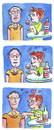 Cartoon: Wein Alkohol (small) by sabine voigt tagged wein,alkohol,rotwein,liebe,schönheit,betrunken,paar,schön,trinken,urteilsvermögen