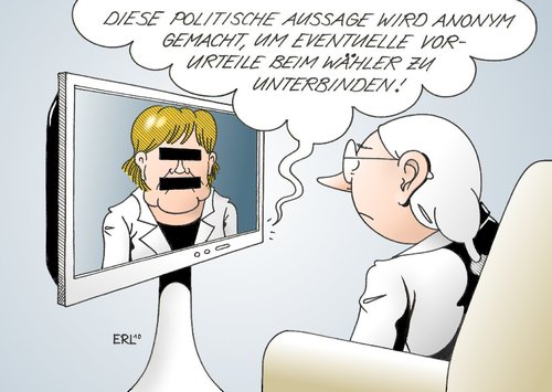 Cartoon: Anonym (medium) by Erl tagged bewerbung,bewerbungsschreiben,name,alter,geschlecht,herkunft,vorurteil,anonym,politik,aussage,position,merkel,bewerbung,bewerbungsschreiben,name,alter,geschlecht,herkunft,vorurteil,anonym,aussage,angela merkel,angela,merkel