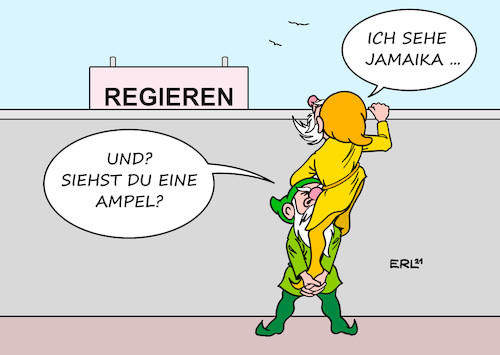 Cartoon: Ausblick (medium) by Erl tagged politik,wahl,bundestagswahl,2021,sondierung,gespräch,bündnis90,die,grünen,fdp,regierung,koalition,möglichkeiten,spd,ampel,cdu,csu,jamaika,zwerge,grün,gelb,rot,schwarz,karikatur,erl,politik,wahl,bundestagswahl,2021,sondierung,gespräch,bündnis90,die,grünen,fdp,regierung,koalition,möglichkeiten,spd,ampel,cdu,csu,jamaika,zwerge,grün,gelb,rot,schwarz,karikatur,erl