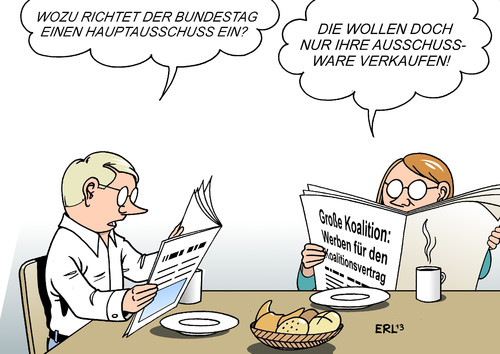 Cartoon: Ausschuss (medium) by Erl tagged ausschussware,kritik,csu,cdu,basis,spd,werbung,koalitionsvertrag,handlungsunfähigkeit,langsam,regierungsbildung,koalitionsverhandlungen,koalition,große,bundestag,hauptausschuss,ausschuss,ausschuss,hauptausschuss,bundestag,große,koalition,koalitionsverhandlungen,regierungsbildung,langsam,handlungsunfähigkeit,koalitionsvertrag,werbung,spd,basis,cdu,csu,kritik,ausschussware