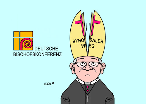 Cartoon: Bischofskonferenz (medium) by Erl tagged politik,religion,glaube,katholizismus,deutsche,bischofskonfertenz,bischöfe,reformen,synodaler,weg,spaltung,mitra,reformer,traditionalisten,papst,franziskus,rom,vatikan,karikatur,erl,politik,religion,glaube,katholizismus,deutsche,bischofskonfertenz,bischöfe,reformen,synodaler,weg,spaltung,mitra,reformer,traditionalisten,papst,franziskus,rom,vatikan,karikatur,erl