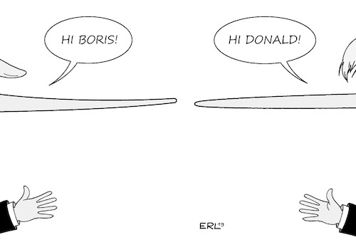 Boris Johnson und Donald Trump