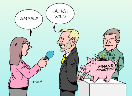 Cartoon: Da lachten sie noch ... (medium) by Erl tagged politik,wahl,bundestagswahl,2021,sondierungen,ampel,koalition,spd,fdp,grüne,rot,gelb,grün,zustimmung,koalitionsverhandlungen,christian,lindner,anspruch,finanzministerium,robert,habeck,konflikt,sparschwein,karikatur,erl,politik,wahl,bundestagswahl,2021,sondierungen,ampel,koalition,spd,fdp,grüne,rot,gelb,grün,zustimmung,koalitionsverhandlungen,christian,lindner,anspruch,finanzministerium,robert,habeck,konflikt,sparschwein,karikatur,erl