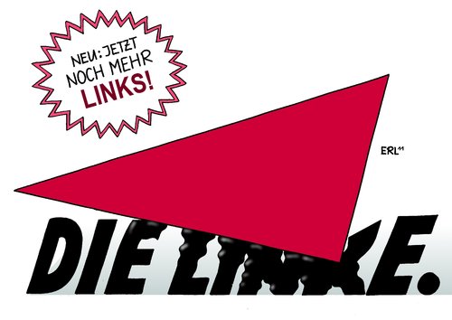 Cartoon: Die Linke (medium) by Erl tagged die,linke,partei,links,parteitag,programm,parteiprogramm,linksruck,linke,partei,links,parteitag,programm,parteiprogramm,linksruck