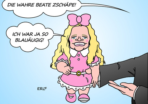 Cartoon: Die wahre Beate Zschäpe (medium) by Erl tagged beate,zschäpe,nsu,mord,serie,rechtsextremismus,prozess,aussage,unschuld,unschuldig,blauäugig,ahnungslo,erinnerungslücke,angeklagte,puppe,püppchen,rechtsanwalt,justiz,gericht,karikatur,erl,beate,zschäpe,nsu,mord,serie,rechtsextremismus,prozess,aussage,unschuld,unschuldig,blauäugig,ahnungslo,erinnerungslücke,angeklagte,puppe,püppchen,rechtsanwalt,justiz,gericht,karikatur,erl