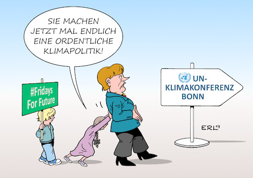 Cartoon: Erziehung ist mühsam (medium) by Erl tagged politik,ökologie,umwelt,klima,klimawandel,klimaschutz,klimapolitik,versagen,deutschland,bundeskanzlerin,angela,merkel,politiker,protest,schüler,fridays,for,future,streik,klimastreik,greta,thunberg,schub,anschieben,un,klimakonferenz,bonn,karikatur,erl,politik,ökologie,umwelt,klima,klimawandel,klimaschutz,klimapolitik,versagen,deutschland,bundeskanzlerin,angela,merkel,politiker,protest,schüler,fridays,for,future,streik,klimastreik,greta,thunberg,schub,anschieben,un,klimakonferenz,bonn,karikatur,erl