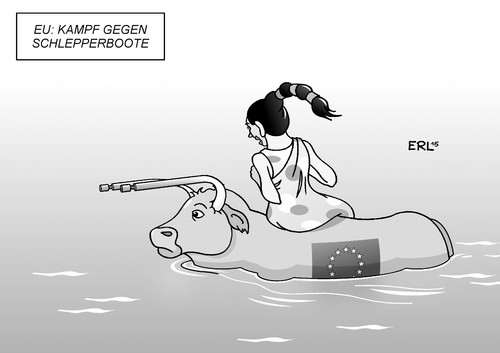 EU Kampf gegen Schlepperboote