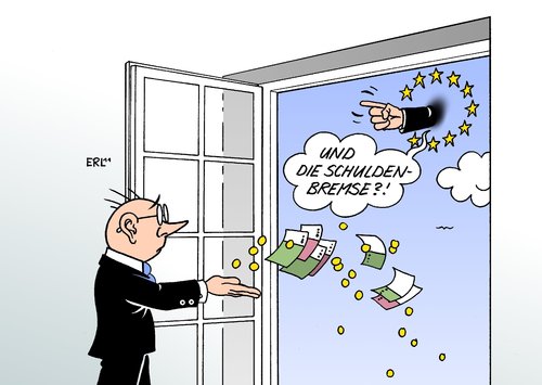 Cartoon: EU Wirtschaftsregierung (medium) by Erl tagged einheit,regeln,transaktionssteuer,gemeinsamkeit,europa,wirtschaftspolitik,wirtschaftsregierung,wirtschaft,regierung,schuldenbremse,schulden,krise,euro,eu,finanzen,währung,eu,euro,krise,schuldenbremse,regierung,wirtschaft,wirtschaftsregierung,wirtschaftspolitik