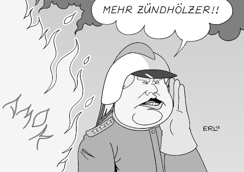 Feuerwehrmann Trump