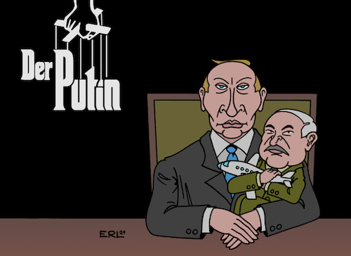 Cartoon: Filmklassiker (medium) by Erl tagged politik,weißrussland,belarus,diktator,alexander,lukaschenko,entführung,flugzeug,linienflug,vorwand,bombendrohung,verhaftung,dissident,regimekritiker,raman,pratassewitsch,roman,protasewitsch,reaktion,eu,sanktionen,schutzmacht,russland,präsident,wladimir,putin,pate,film,klassiker,filmklassiker,francis,ford,coppola,marlon,brando,kino,karikatur,erl,politik,weißrussland,belarus,diktator,alexander,lukaschenko,entführung,flugzeug,linienflug,vorwand,bombendrohung,verhaftung,dissident,regimekritiker,raman,pratassewitsch,roman,protasewitsch,reaktion,eu,sanktionen,schutzmacht,russland,präsident,wladimir,putin,pate,film,klassiker,filmklassiker,francis,ford,coppola,marlon,brando,kino,karikatur,erl