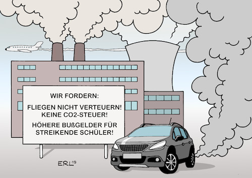 Cartoon: Flug- und andere Preise (medium) by Erl tagged politik,klima,klimawandel,klimaerwärmung,erderwärmung,klimaschutz,co2,steuer,lethargie,aufschieberitis,umweltministerin,svenja,schulze,flugreisen,fliegen,verteuerung,bußgelder,schüler,streik,fridays,for,future,kohle,auto,suv,flugverkehr,flugzeug,schiff,karikatur,erl,politik,klima,klimawandel,klimaerwärmung,erderwärmung,klimaschutz,co2,steuer,lethargie,aufschieberitis,umweltministerin,svenja,schulze,flugreisen,fliegen,verteuerung,bußgelder,schüler,streik,fridays,for,future,kohle,auto,suv,flugverkehr,flugzeug,schiff,karikatur,erl