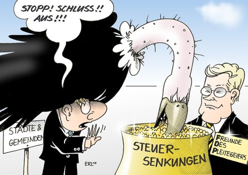 Cartoon: Freunde Des Pleitegeiers (medium) by Erl tagged fdp,steuersenkungen,städte,gemeinden,pleite,pleitegeier,futter,freunde,westerwelle,fdp,steuersenkungen,städte,gemeinden,pleite,gemeinde,pleitegeier,futter,freunde,guido westerwelle,guido,westerwelle