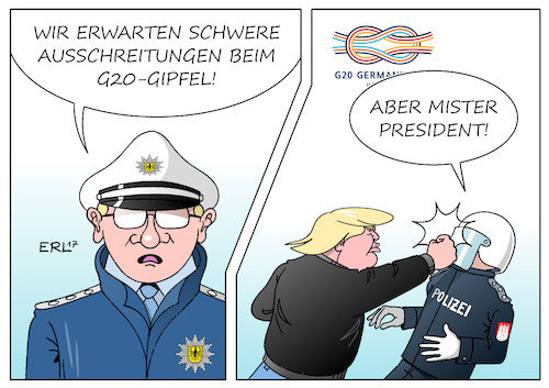 G20 Gewalt