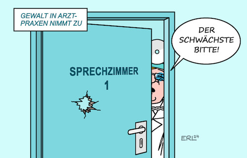 Gewalt in Arztpraxen