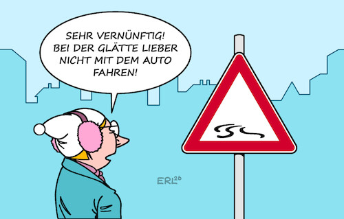 Cartoon: Glätte (medium) by Erl tagged politik,winter,wetter,schnee,regen,glatteis,glätte,auto,schleudergefahr,verkehsrschild,michel,karikatur,erl,politik,winter,wetter,schnee,regen,glatteis,glätte,auto,schleudergefahr,verkehsrschild,michel,karikatur,erl