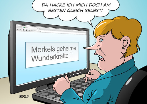 Cartoon: Hacker im Wahlkampf (medium) by Erl tagged wahlkampf,usa,hacker,angriff,hackerangriff,verdacht,russland,befürchtung,einmischung,deutschland,pro,afd,contra,bundeskanzlerin,angela,merkel,gegenangriff,geheim,wunderkräfte,cyberkrieg,internet,soziale,medien,fake,news,populismus,karikatur,erl,wahlkampf,usa,hacker,angriff,hackerangriff,verdacht,russland,befürchtung,einmischung,deutschland,pro,afd,contra,bundeskanzlerin,angela,merkel,gegenangriff,geheim,wunderkräfte,cyberkrieg,internet,soziale,medien,fake,news,populismus,karikatur,erl