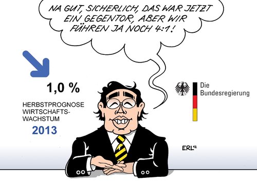 Cartoon: Herbstprognose (medium) by Erl tagged herbstprognose,wirtschaft,wirtschaftswachstum,wachstum,2013,senkung,erwartung,bundesregierung,wirtschaftsminister,philipp,rösler,fußball,wm,qualifikation,spiel,deutschland,schweden,vorsprung,führung,ausgleich,unentschieden,niederlage,gefühlt,herbstprognose,wirtschaft,wirtschaftswachstum,wachstum,2013,senkung,erwartung,bundesregierung,wirtschaftsminister,philipp,rösler,fußball,wm,qualifikation,spiel,deutschland,schweden,vorsprung,führung,ausgleich,unentschieden,niederlage,gefühlt