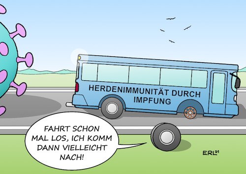 Cartoon: Herdenimmunität (medium) by Erl tagged politik,corona,virus,pandemie,covid19,lockdown,kontaktverbot,rettung,impfung,herdenimmunität,variation,mutation,delta,variante,impfgegner,impfschwänzer,solidarität,gesellschaft,bus,reifen,karikatur,erl,politik,corona,virus,pandemie,covid19,lockdown,kontaktverbot,rettung,impfung,herdenimmunität,variation,mutation,delta,variante,impfgegner,impfschwänzer,solidarität,gesellschaft,bus,reifen,karikatur,erl