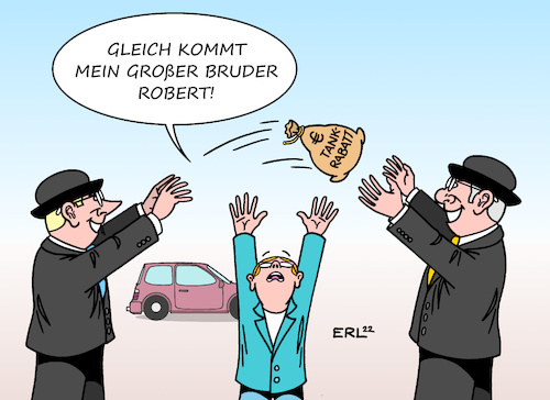 Cartoon: Immer gegen die Kleinen II (medium) by Erl tagged politik,energie,preise,energiepreise,erdöl,öl,benzin,tankstellen,autofahrerinnen,autofahrer,auto,bundesregierung,fdp,tankrabatt,ölkonzerne,behalten,groß,klein,kartellrecht,wirtschaftsminister,robert,habeck,grüne,karikatur,erl,politik,energie,preise,energiepreise,erdöl,öl,benzin,tankstellen,autofahrerinnen,autofahrer,auto,bundesregierung,fdp,tankrabatt,ölkonzerne,behalten,groß,klein,kartellrecht,wirtschaftsminister,robert,habeck,grüne,karikatur,erl