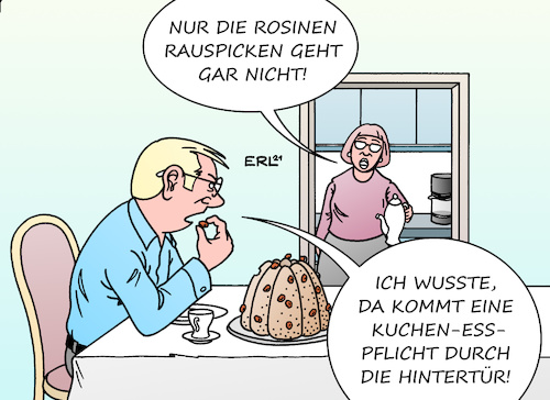 Cartoon: Impfpflicht (medium) by Erl tagged politik,corona,virus,pandemie,covid19,lockdown,öffnungen,vierte,welle,delta,mutation,schutz,impfen,impfung,impfstoff,diskussion,freiheiten,einschränkungen,geimpfte,ungeimpfte,impfpflicht,hintertür,rosinenpickerei,kuchen,kaffee,karikatur,erl,politik,corona,virus,pandemie,covid19,lockdown,öffnungen,vierte,welle,delta,mutation,schutz,impfen,impfung,impfstoff,diskussion,freiheiten,einschränkungen,geimpfte,ungeimpfte,impfpflicht,hintertür,rosinenpickerei,kuchen,kaffee,karikatur,erl