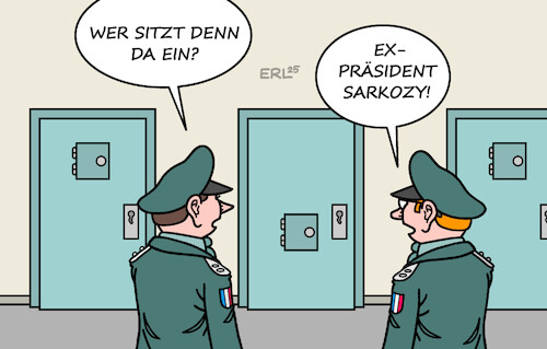 In einem Pariser Gefängnis