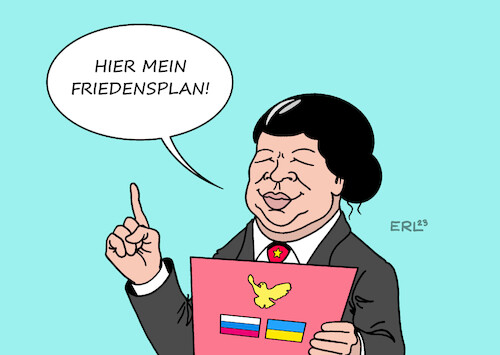 Cartoon: Irgendwoher kenne ich Sie ... (medium) by Erl tagged politik,krieg,angriff,überfall,russland,ukraine,initiative,frieden,china,xi,jinping,friedensplan,waffenstillstand,ähnlichkeit,manifest,sahra,wagenknecht,alice,schwarzer,karikatur,erl,politik,krieg,angriff,überfall,russland,ukraine,initiative,frieden,china,xi,jinping,friedensplan,waffenstillstand,ähnlichkeit,manifest,sahra,wagenknecht,alice,schwarzer,karikatur,erl