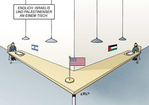 Israelis und Palästinenser