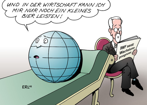 Cartoon: IWF-Prognose (medium) by Erl tagged iwf,internationaler,währungsfonds,prognose,vorhersage,weltwirtschaft,wirtschaft,wachstum,wirtschaftswachstum,welt,erde,couch,psychotherapeut,psychoanalytiker,angst,armut,bier,klein,karikatur,erl,iwf,internationaler,währungsfonds,prognose,vorhersage,weltwirtschaft,wirtschaft,wachstum,wirtschaftswachstum,welt,erde,couch,psychotherapeut,psychoanalytiker,angst,armut,bier,klein