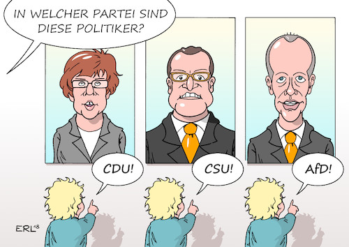 Cartoon: Kindermund (medium) by Erl tagged politik,partei,cdu,bundeskanzlerin,angela,merkel,rückzug,vorsitz,nachfolgerin,nachfolger,kandidaten,annegret,kramp,karrenbauer,akk,friedrich,merz,andeutung,abschaffung,asyl,grundrecht,asylrecht,schielen,rechts,afd,jens,spahn,konservativ,rechtspopulismus,migration,kind,kindermund,karikatur,erl,politik,partei,cdu,bundeskanzlerin,angela,merkel,rückzug,vorsitz,nachfolgerin,nachfolger,kandidaten,annegret,kramp,karrenbauer,akk,friedrich,merz,andeutung,abschaffung,asyl,grundrecht,asylrecht,schielen,rechts,afd,jens,spahn,konservativ,rechtspopulismus,migration,kind,kindermund,karikatur,erl