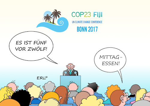 Cartoon: Klimakonferenz (medium) by Erl tagged erderwärmung,klima,klimawandel,klimaschutz,klimakonferenz,bonn,fidschi,2017,deutschland,klimaschutzziele,scheitern,co2,ausstoss,steigerung,treibhausgase,auto,verkehr,temperatur,erhöhung,starkregen,hochwasser,dürre,wetterextreme,schmelzen,polareis,anstieg,meeresspiegel,verschwinden,inselstaaten,karikatur,erl,erderwärmung,klima,klimawandel,klimaschutz,klimakonferenz,bonn,fidschi,2017,deutschland,klimaschutzziele,scheitern,co2,ausstoss,steigerung,treibhausgase,auto,verkehr,temperatur,erhöhung,starkregen,hochwasser,dürre,wetterextreme,schmelzen,polareis,anstieg,meeresspiegel,verschwinden,inselstaaten,karikatur,erl