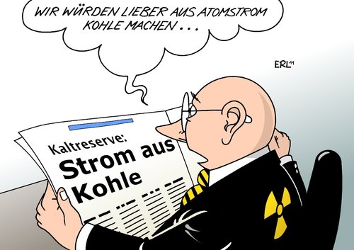 Cartoon: Kohle (medium) by Erl tagged atomenergie,ausstieg,atomausstieg,atomkraftwerk,abschaltung,kaltreserve,kohlekraftwerk,kohle,geld,atomstrom,atomkonzern,atomlobby,energiekonzern,atomenergie,ausstieg,atomkraftwerk,atomausstieg,abschaltung,kaltreserve,kohlekraftwerk,kohle,atomstrom,atomkraft