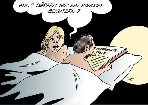 Cartoon: Kondome (medium) by Erl tagged kondom,papst,benedikt,verbot,lockerung,kondom,papst,sex,verhütung,benedikt,verbot,lockerung,kirche,religion,ratzinger,verbote