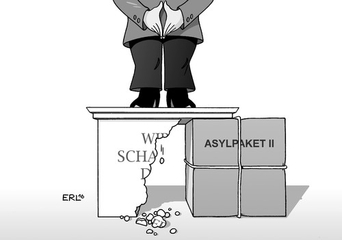 Merkel Asylpaket II