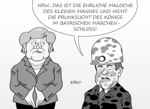 Merkel bei Laschet