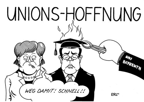 Merkel und Guttenberg