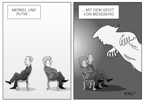 Merkel und Putin Merkel und Putin