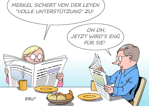 Merkel von der Leyen