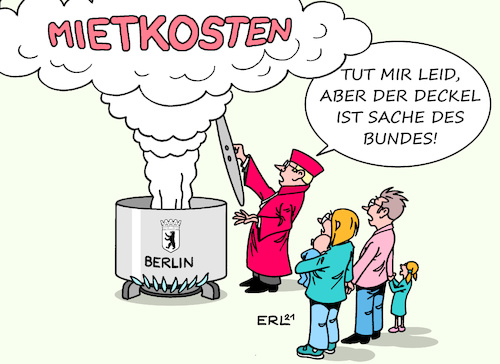 Cartoon: Mietendeckel I (medium) by Erl tagged politik,wohnen,wohnung,miete,mieten,mietpreisexplosion,berlin,bundesland,mietendeckel,bundesverfassungsgericht,karlsruhe,urteil,verfassungswidrig,zuständigkeit,gesetz,bund,mieter,vermieter,immobilienkonzern,topf,deckel,richter,karikatur,erl,politik,wohnen,wohnung,miete,mieten,mietpreisexplosion,berlin,bundesland,mietendeckel,bundesverfassungsgericht,karlsruhe,urteil,verfassungswidrig,zuständigkeit,gesetz,bund,mieter,vermieter,immobilienkonzern,topf,deckel,richter,karikatur,erl