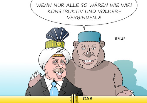 Cartoon: Musterknaben (medium) by Erl tagged politik,türkei,erdogan,präsident,putin,einweihung,eröffnung,gaspipeline,gas,pipeline,schwarzes,meer,karikatur,erl,politik,türkei,erdogan,präsident,putin,einweihung,eröffnung,gaspipeline,gas,pipeline,schwarzes,meer,karikatur,erl