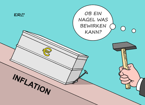 Cartoon: Nagel (medium) by Erl tagged politik,finanzen,bank,deutsche,bundesbank,chef,jens,weidmann,rückzug,nachfolger,joachim,nagel,hüter,stabilität,währung,euro,mahner,inflation,geld,hammer,karikatur,erl,politik,finanzen,bank,deutsche,bundesbank,chef,jens,weidmann,rückzug,nachfolger,joachim,nagel,hüter,stabilität,währung,euro,mahner,inflation,geld,hammer,karikatur,erl